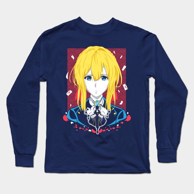 Violet Evergarden Memory Doll Long Sleeve T-Shirt by constantine2454